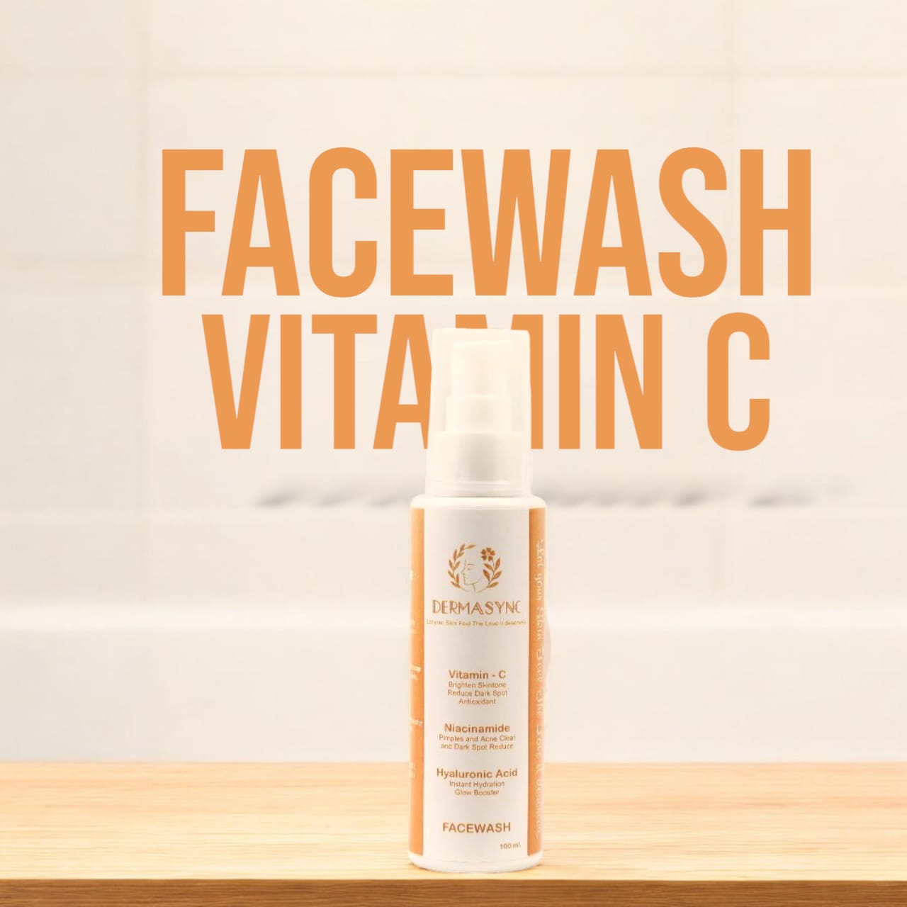 Vitamin C Facewash – Glow + Acne Care